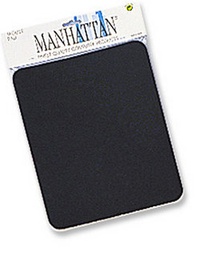 Tapete para mouse Manhattan 423533 6 mm negro en bolsa