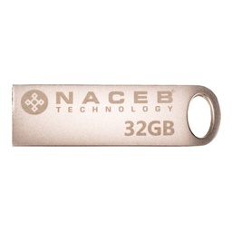 Memoria USB Naceb STNU-032 32 GB USB 2.0 metálica