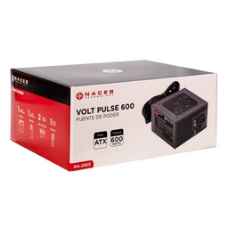 Fuente de poder ATX Naceb NA-2925 600 W ventilador 120 mm