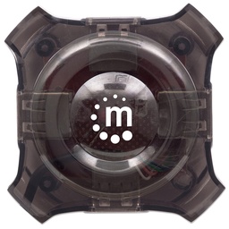 Hub USB 2.0 Manhattan 162272 mini 4 puertos USB-A por bus