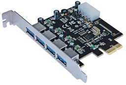 Tarjeta PCI Express USB 3.0 Manhattan 152891 4 puertos