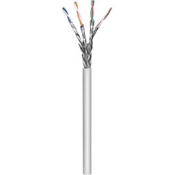 Bobina S/FTP Cat6A Intellinet 705066 305 m sólida gris