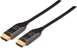 Cable HDMI óptico activo Manhattan 355445 50 m 4K 60 Hz