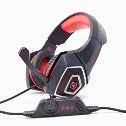 Diadema gamer NECNON NBHG-DRAGON NPAGDR02VI con vibración
