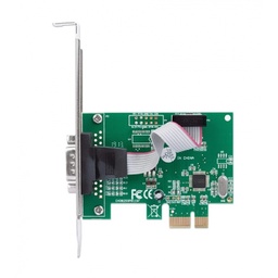 Tarjeta serial PCI Express Manhattan 153492 1 puerto DB9
