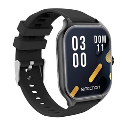 Smartwatch NECNON NSW-101 2.01" IP67 BT 5.0 negro/negro
