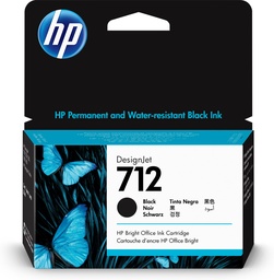 Cartucho de tinta HP 712 3ED70A negro 38 ml
