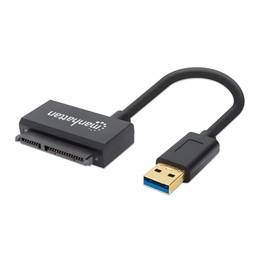 Adaptador USB 3.0 a SATA Manhattan 130424 2.5" 5 Gbps