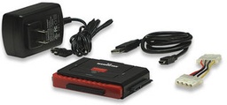 Adaptador USB 2.0 a SATA/IDE Manhattan 179195 con fuente