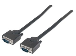 Cable VGA Manhattan 311748 HD15 M-M 3 m blindado