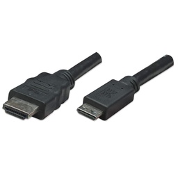 Cable Mini HDMI a HDMI Manhattan 304955 1.8 m 4K 30 Hz