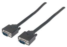 Cable SVGA Manhattan 312721 4.5 m HD15 macho-macho
