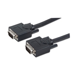 Cable SVGA Manhattan 372978 7.5 m HD15 macho-macho