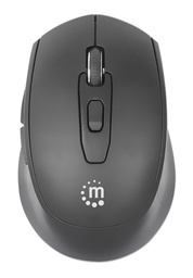 Mouse inalámbrico Manhattan MW6200 190343 1600 DPI