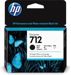 Cartucho de tinta HP 712 3ED71A negro 80 ml DesignJet