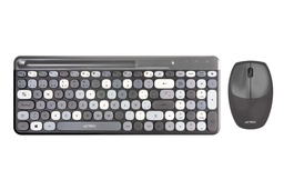 Kit teclado y mouse Acteck MK470 inalámbrico gris