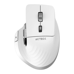 Mouse vertical inalámbrico Acteck MI780 3200 DPI blanco