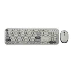 Kit teclado y mouse Acteck MK485 inalámbrico gris