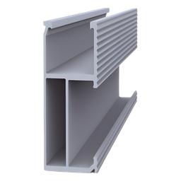 Riel de montaje solar Syscom EPLSR52700 2700 mm aluminio