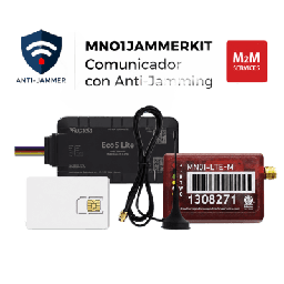 Kit comunicador M2M Services MN01JAMMERKIT LTE-M anti-jammer