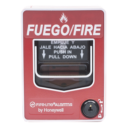Estación manual inalámbrica Fire-Lite WBG12LXSP bilingüe