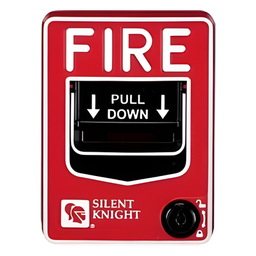 Estación manual Silent Knight SKPULLSA acción simple SLC
