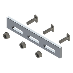 Soporte inclinado solar BASEL N00001 aluminio serie 6000