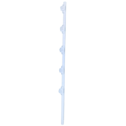Poste de paso SFire SF-POST-5W 1.2 m 5 aisladores blanco
