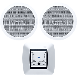Kit audio Bluetooth EGI 121010H/FS2CW 2+2 W plafón blanco