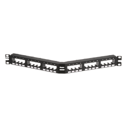 Panel parcheo Panduit CPPA24FMWBLY 24 puertos 1UR angulado