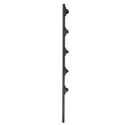 Poste de paso SFire SF-POST-5B 1.2 m 5 aisladores negro