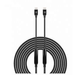 Cable USB-C a USB-C Manhattan 355971 5 m 10 Gbps 60 W