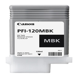 Tanque de tinta Canon PFI-120 MBK negro mate 130 ml