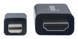 Cable Mini DisplayPort a HDMI Manhattan 153287 4K 1.8 m