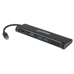 Docking station USB-C Manhattan 152631 4 en 1 HDMI 4K