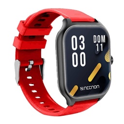 Smartwatch Necnon NSW-101 2.01" IP67 negro/rojo