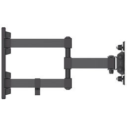 Soporte pared articulado Manhattan 461382 13-27" 20 kg