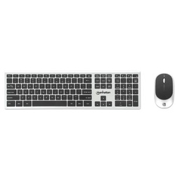Kit teclado y mouse Manhattan 180788 inalámbrico 109 teclas