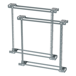 Ángulos de rack Hoffman PTRA24T 19" 12U roscados acero