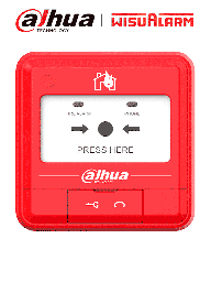 Estación manual incendio Dahua DHI-HY-C121 2 hilos EN 54-11