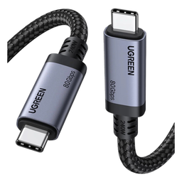 Cable USB-C UGREEN 65383 USB4 Gen4 80 Gbps 240 W 1 m