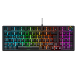 Teclado mecánico Balam Rush Dominate X Pro GK777 90% RGB