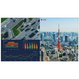 Pantalla videowall LG 55VM5R-H 55" FHD bisel 1.7 mm