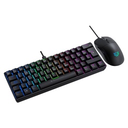 Kit teclado y mouse Balam Rush Fusion Vanguard CKG660 RGB