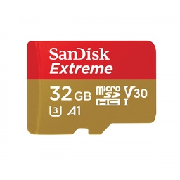 Memoria microSDHC SanDisk Extreme 32GB U3 V30 A1 100 MB/s