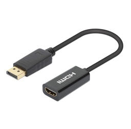 Adaptador DisplayPort a HDMI Manhattan 153713 activo 4K 60Hz