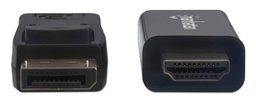 Cable DisplayPort a HDMI Manhattan 153201 4K 60 Hz 1.8 m