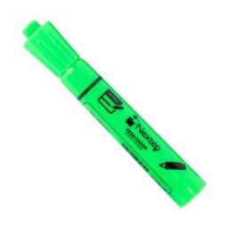 Resaltador Nextep NE-079V verde punta cincel 12 piezas