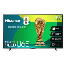 Smart TV Hisense 55U65QFM 55" Mini-LED QLED 4K Fire TV
