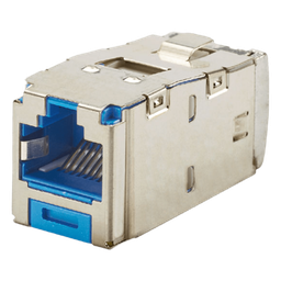 Jack RJ45 Panduit CJS688TGBUY Cat6 blindado azul